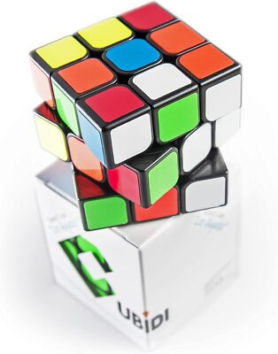 CUBIDI  Original Zauberwürfel 3x3 Klassisch - Typ Los Angeles | Speed Cube 3x3 m