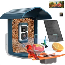 BIRDSNAP Smart Bird Feeder with Camera Wireless Outdoor,Auto Capture Bird&Motion