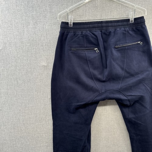 Kith Joggers Pants Mens Large Tapered Blue Indigo Knit Sweatpants Drawstring - Picture 14 of 17