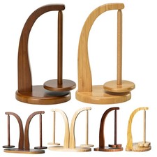 Yarn Holder For Knitting And Crocheting Rotating Magnetic Wooden Yarn Holder