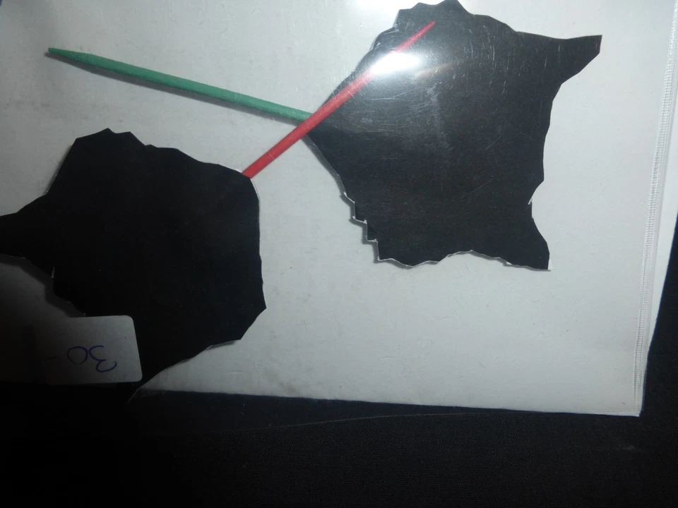 ÚNICO PR. DE PALOS DE CUPCAKE PARA HALLOWEEN-NUNCA USADOS-MEAS.-2-1/4 Foto 3 de 3