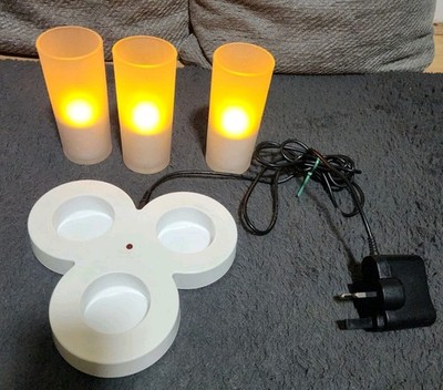 Philips Imageo wiederaufladbare Kerzenlichter x3 Seiko Kinetic Charge, selten, funktionieren