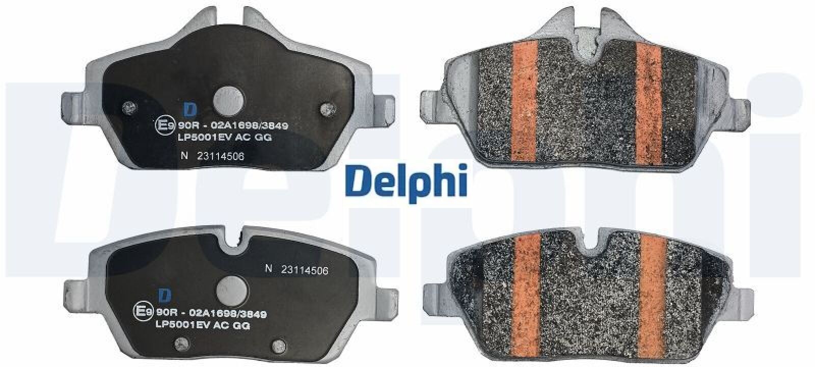 Delphi Bremsbelagsatz Lp5001ev - Bild 3