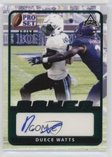 2021 Leaf Pro Set Power Base Emerald Spectrum Foil 40/50 Duece Watts Auto 18t1