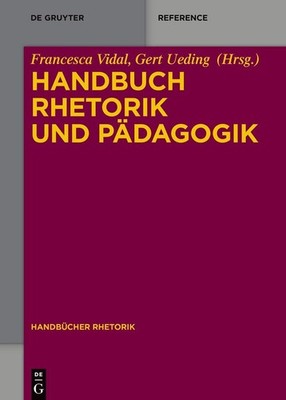 Handbuch Rhetorik und Pädagogik Francesca Vidal