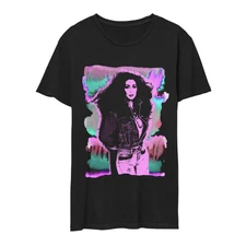 Hot! Cher - Psychedelic Distressed Black Men and Women S-4XL T-Shirt SE418