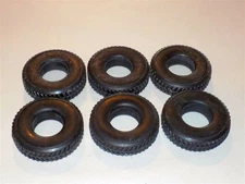 Smith Miller L-Mack Herringbone Replacement Set of 6 Tire Toy Part SMP-024-6
