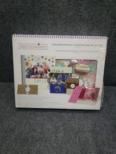 Brand New Best Occasions 1000 piece Scrapbook 8.5x11 Album Kit New See Descrip 