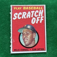 1971 Topps - Scratch Off Willie Stargell Unscratched