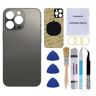 OEM Rear Cover Back Glass Replacement for iPhone 13 pro max 6.7 inches (Graphite