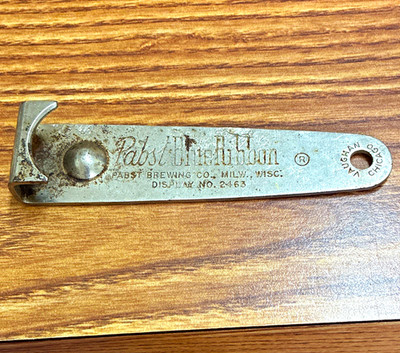 Pabst Blue Ribbon What'll You Have? Metal Bottle Opener Breweriana