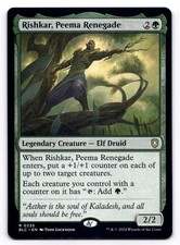 Rishkar, Peema Renegade NM Commander: Bloomburrow 235 MTG Regular