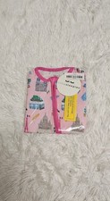 Little Sleepies PINK WEEKEND IN PARIS Zippy Pajamas SIZE 3T NIB NEW