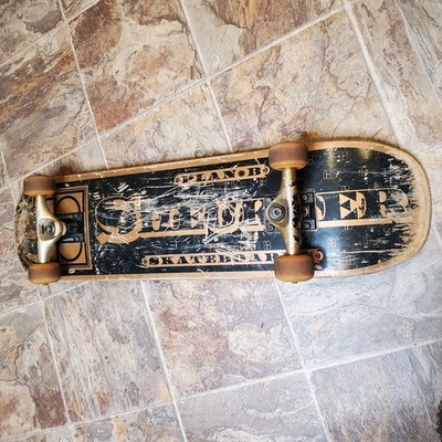 PLAN B Ryan Sheckler Black/Gold Skateboard Deck With Thunder Trucks 31 X 7.5 VTG