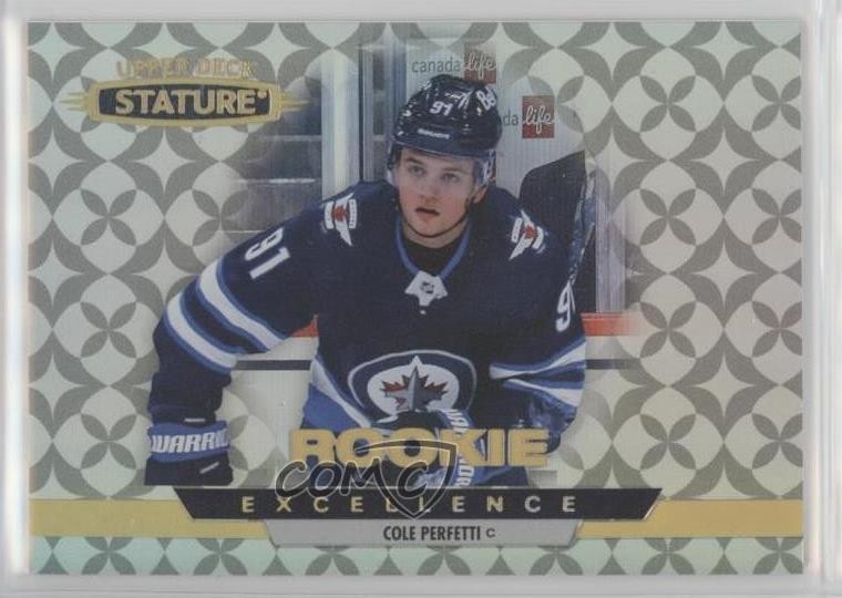 2021-22 Upper Deck Stature Rookie Excellence Cole Perfetti #RE-36 0a3