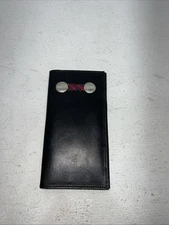 New Tex Tan Black Leather Men’s Wallet P-504