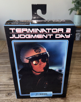 NECA Ultimate T-1000 Motorcycle Cop The Terminator Action Figure