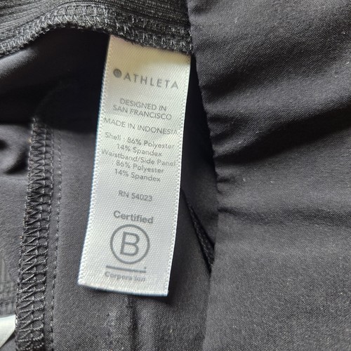 Athleta Brooklyn Ankle Pants Womens 2 Petite Black Stretch Performance Casual - Picture 12 of 13