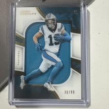 2025 Immaculate Adam Thielen  Clearly Jerseys 3-Color Jersey Patch /99 Panthers