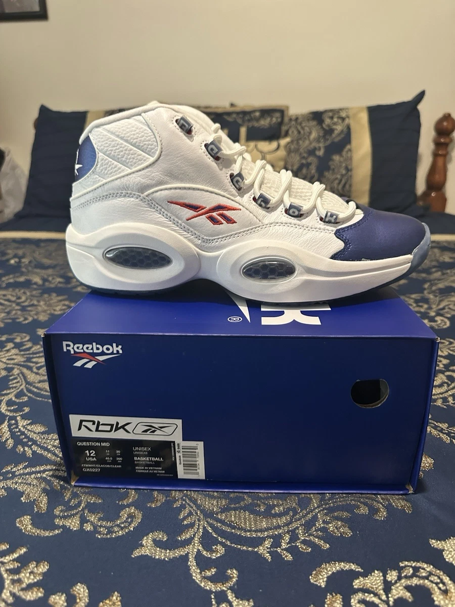 reebok question mid blue products for sale | eBay