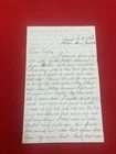 1864 Order by General Grant Fleas Growing Thicker Every Day Civil War Letter