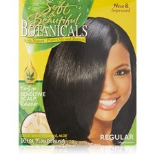 Soft Beautiful Botanicals Relaxer Kit Regular Case of 12