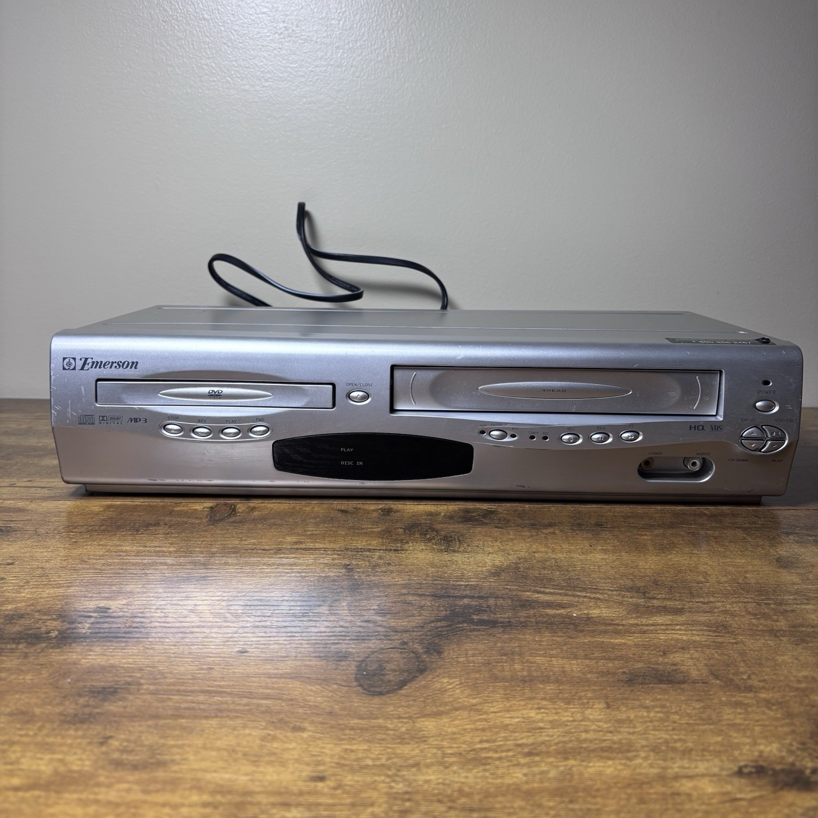 Vcr Combo Vhs Recorder 4-head Tested - See Desc