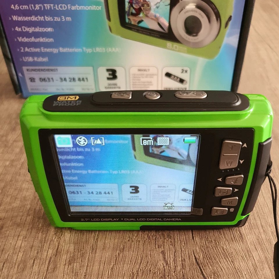 Digitalkamera ► Maginon Digital Kamera Fun | Dual-Display | 8 MP ◄ OVP | CIB - Bild 4 von 4