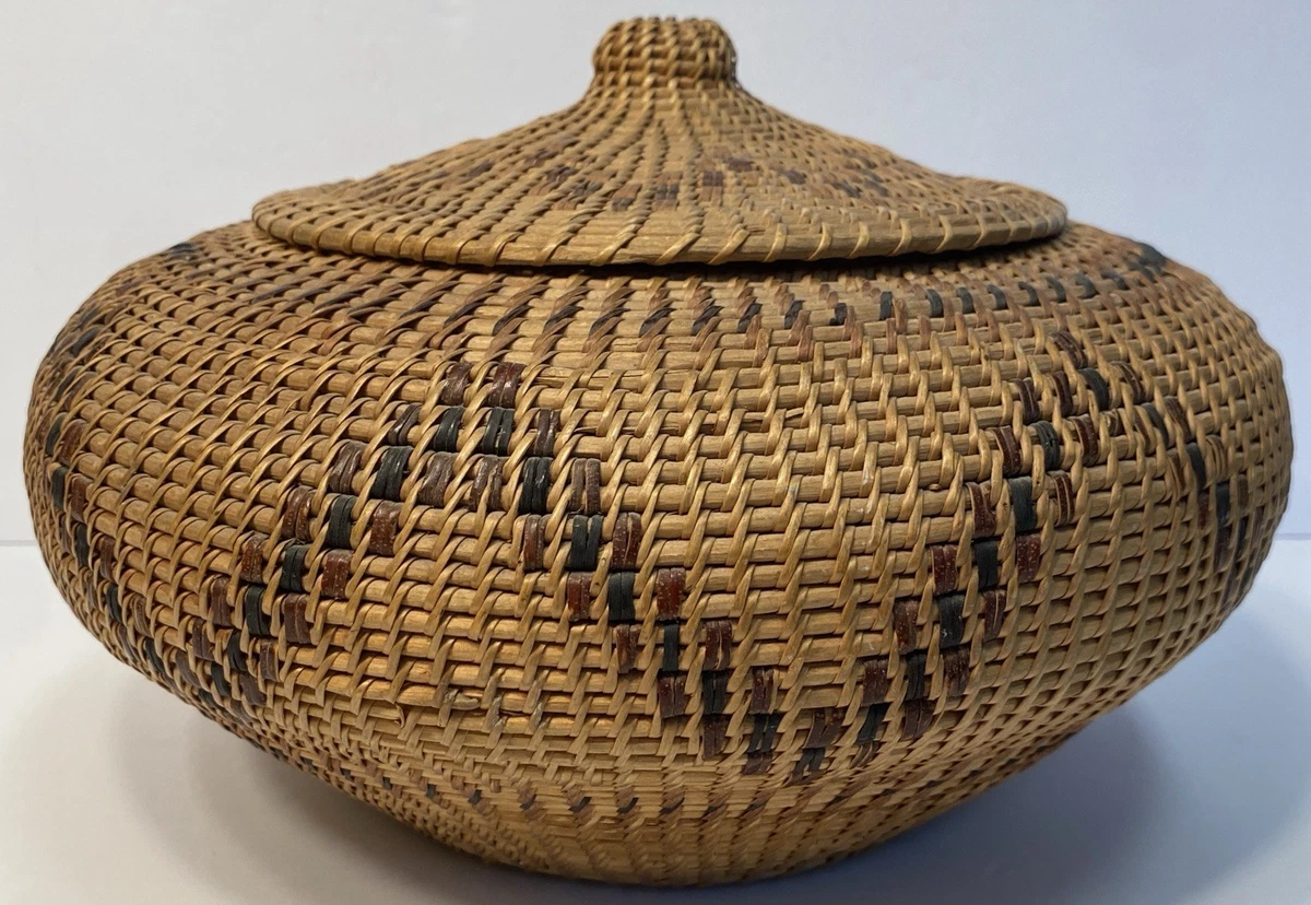 ビンテージインディアンバスケット Корзины американских индейцев США (1800–1934) - огромный выбор по