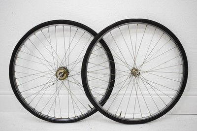1950 STURMEY ARCHER ASC 3 SPEED FIXED HUB, DUNLOP, GB, VINTAGE LAUFRADSATZ - 26''