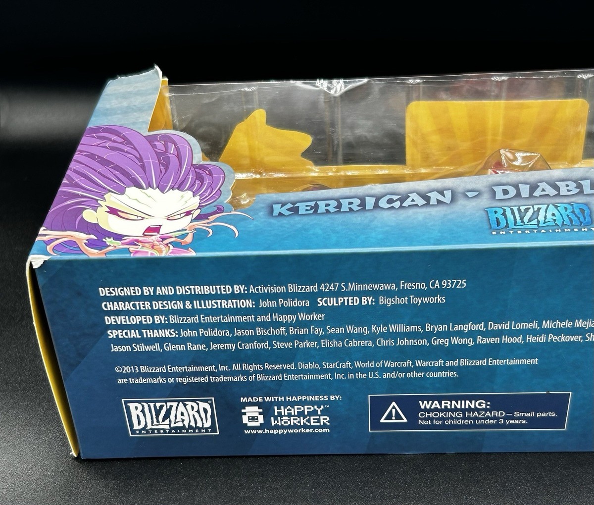 Blizzcon 2013 Blizzard Cute but Deadly Set Kerrigan Diablo Arthas