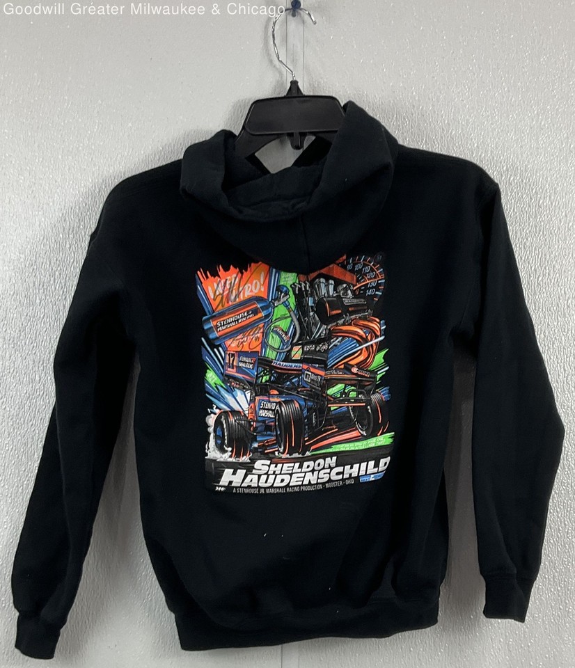 Signed Sheldon Haudenschild Stenhouse Jr. Marshall Racing Kid's Hoodie ...