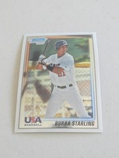 2010 Bowman Chrome #USA-17 BUBBA STARLING USA BASEBALL