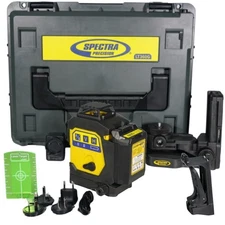 Spectra Laser LT360G Self Leveling Green Beam 3-Plain Cross Line Laser Level