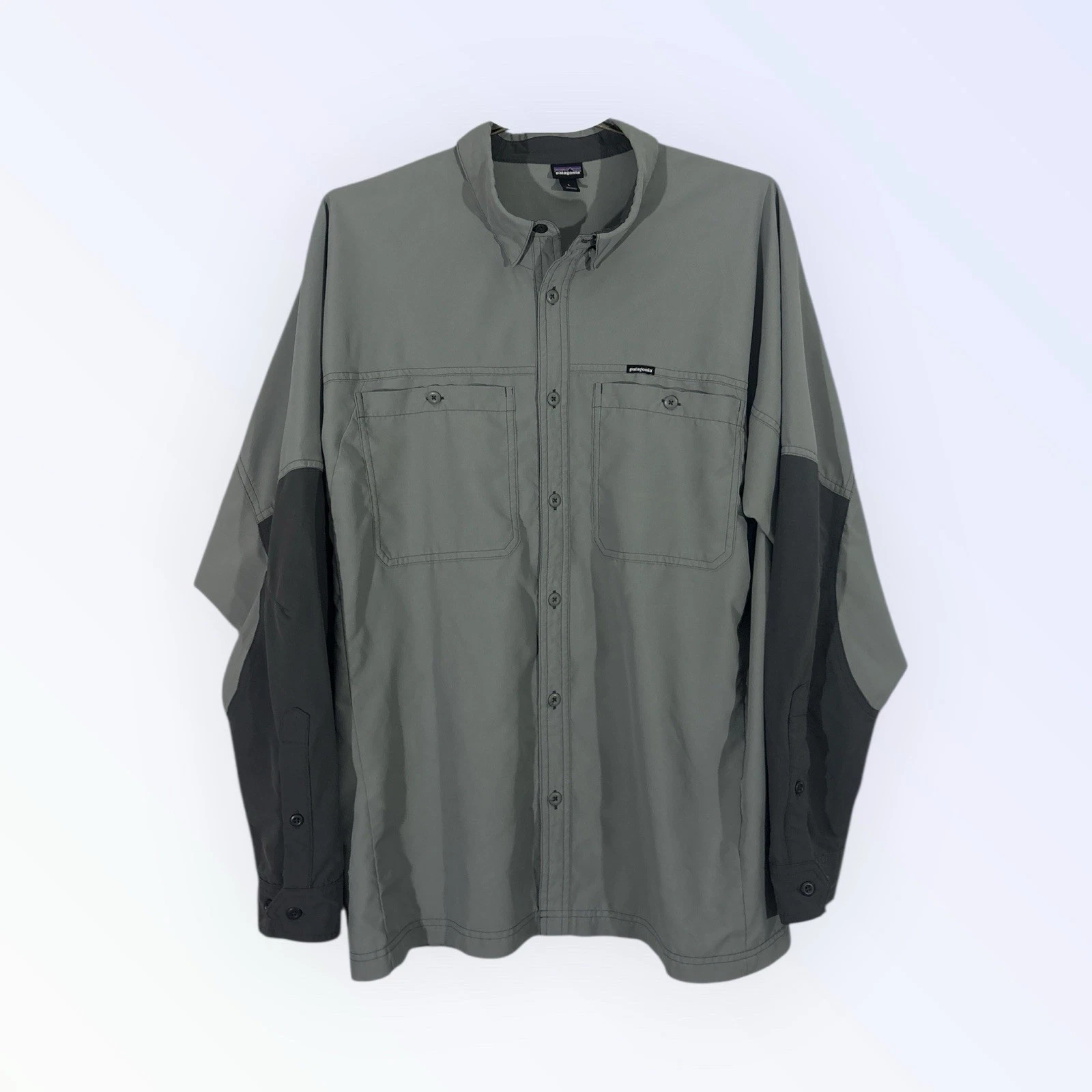 Patagonia Men's Lightweight Field Shirt Long Sleeve size L Grey Hiking Fishing
Opens in a new window
