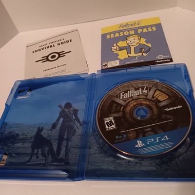 Fallout 4, PlayStation 4, with survival guide