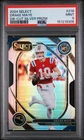 2024 Panini Select - Club Level Drake Maye #218 Silver Prizm Die-Cut (RC) PSA 9
