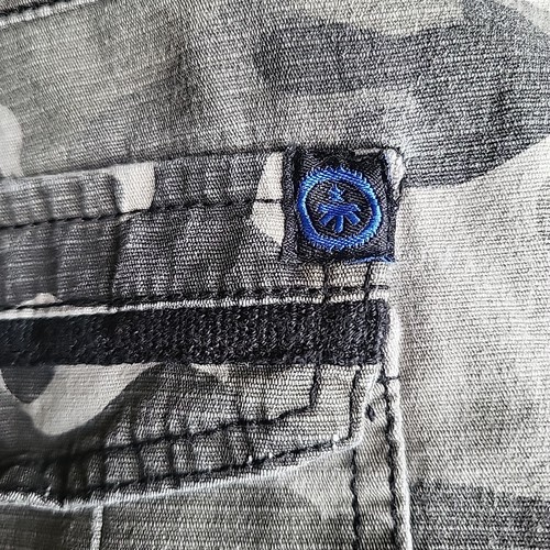 Monument Shorts Uomo 44 Grigio Cargo Mimetico Esercito Militare Lavoro Outdoor Elasticizzato - Foto 12 di 21