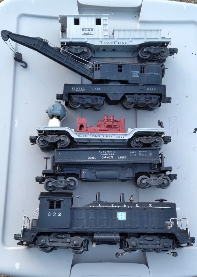 Lionel Postwar O 622 NW2 Diesel Switcher Locomotive Work Train Set Bell Ringer - Image 4 of 4