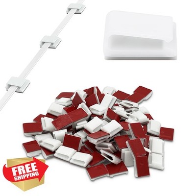 Brvlsoc Cable Clips White 100-Pack