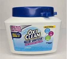 OxiClean Sparkling Fresh Laundry and Home Sanitizer 3 in 1 Odors Stains 2.5 lb.