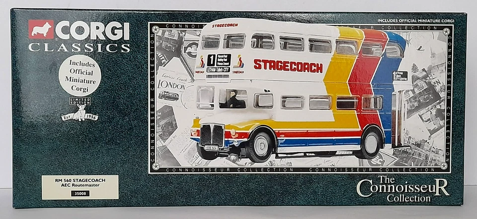 Corgi Classics 35008 Connoisseur Collection AEC Routemaster - RM560 Stagecoach - Image 4 of 4