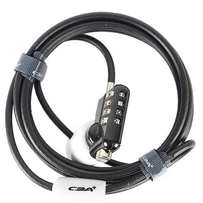 Asahi Cba Dial Loop Lock Wire Lock 4X2000Mm Combination Lock_