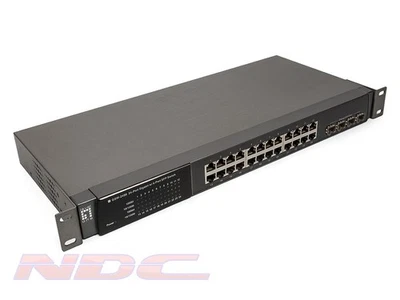 LevelOne GSW-2456 + Brackets 24-Port Gigabit Switch +4 Port SFP - Image 1 of 4