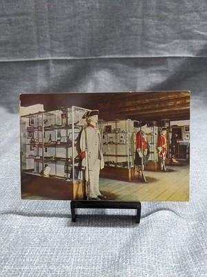 Fort Ticonderoga Museum Interior Postcard Color Photo by George Bolster