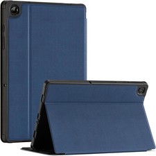 Navy Blue Folio Stand Case for Samsung Galaxy Tab A11 11" 2025, Auto Sleep Wake