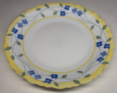 Lot Of 4 Vintage Luminarc Floral Plates D 19 Cm