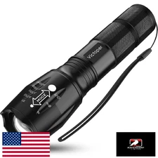 Victoper LED Flashlight 1 Pack, Bright Tactical Torch High Lumens with 5 Modes