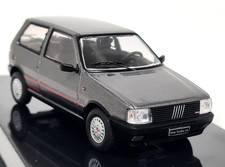 Ixo 1/43 Fiat Uno Turbo IE 1984 Metallic Grey Diecast Scale Model Car