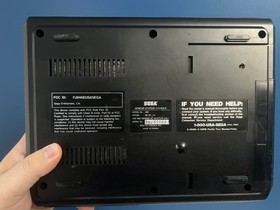 Sega Genesis Model 1 NON TMSS High Definition Graphics 2 Controllers + 4 Games 